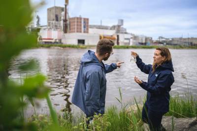 Badanie jakoci wody w Iggesunds bruk