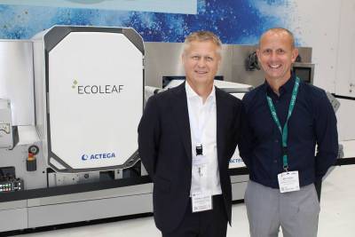 Harald Jasper i Matt Dass na Labelexpo Europe 2023