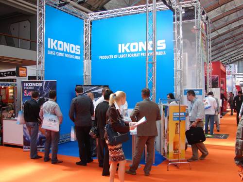 Sukces materiaw Ikonos na targach Fespa 2009