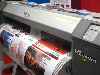 Plotery Mutoh bd drukoway na targach fotograficznych