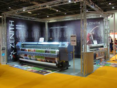 Plotery Zenith docenione na targach FESPA London 2013