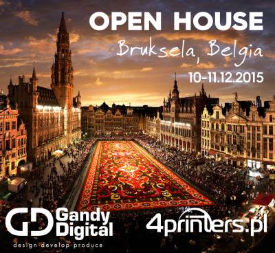 Open House Gandy Digital w Brukseli, Belgia