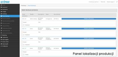 Panel lokalizacji